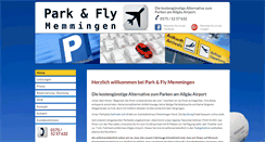 Desktop Screenshot of parken-memmingen-airport.de